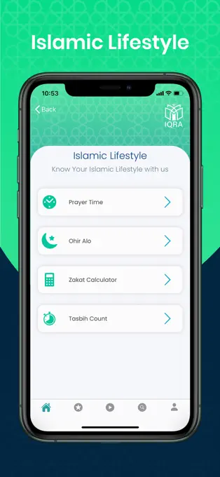Lifestyle section